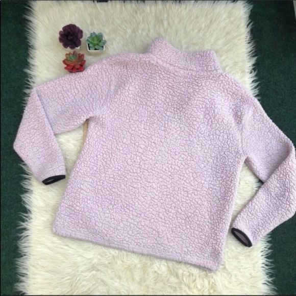 VS PINK Sherpa Style 1/4 Zip Pullover - Picture 4 of 11